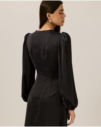 Tussah - Florence LS Satin Midi Dress