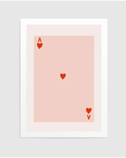Olive et Oriel - Ace Of Hearts by Treechild Art Print