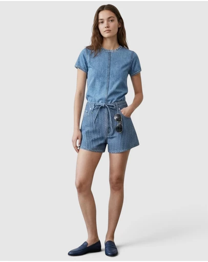 rag & bone - rb Miramar Terry Nolan Shorts