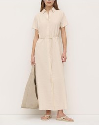 Assembly Label - Heather Silk Blend Shirt Dress