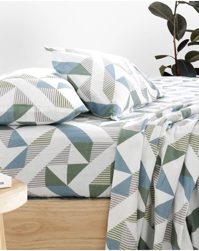 Bambury - Onslow Flannelette Sheet Set