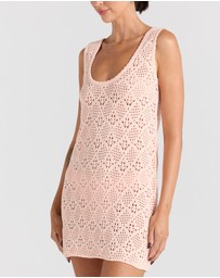 Poolside Paradiso - Messina U Knit Crochet Dress – Peony