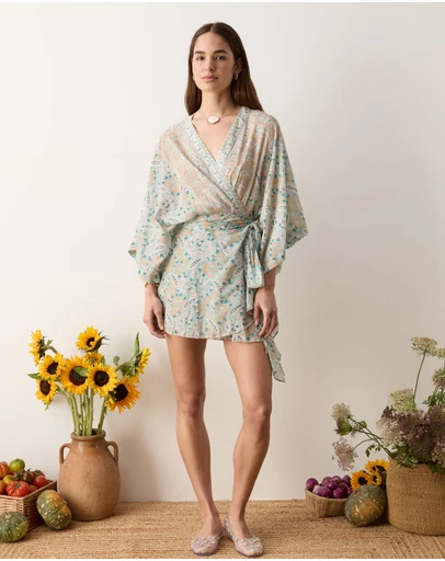 BOTEH - Kynthos Flared Robe Dress