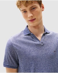 Tommy Hilfiger - Regular Fit Polo Shirt With Linen