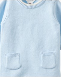 Cotton On Kids - Baby Organic Blend Knit Long Sleeve Romper