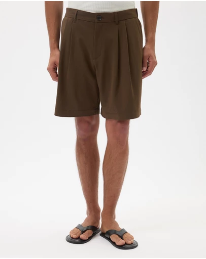 AERE - Flow Pleated Shorts