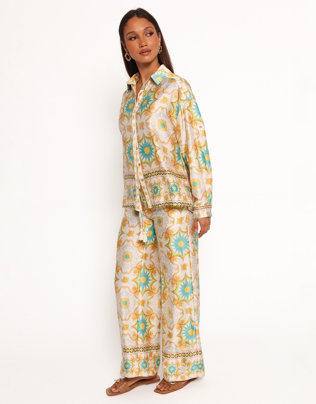 Petal & Pup - Gretel Pant - White Multi