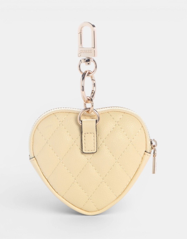 GUESS - Heart Pouch Keychain
