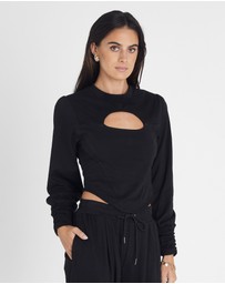 Heaven Australia - Obsidian Corset Sweater