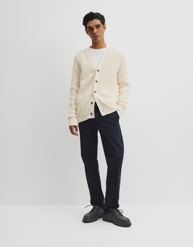 Country Road - Cotton Rib Cardigan