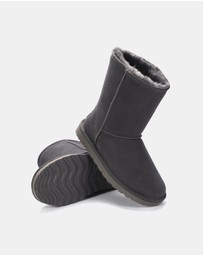 AusWooli Ugg Boots - Cronulla Premium Signature Mid Boots