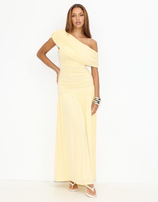 Dazie - Elva Asymmetrical Maxi Dress