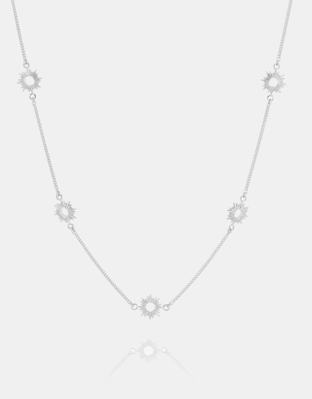 Rachel Jackson - Eternal Sun Choker Necklace Silver