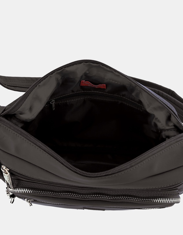 Pierre Cardin - Pierre Cardin RFID Anti-Theft Nylon Crossbody