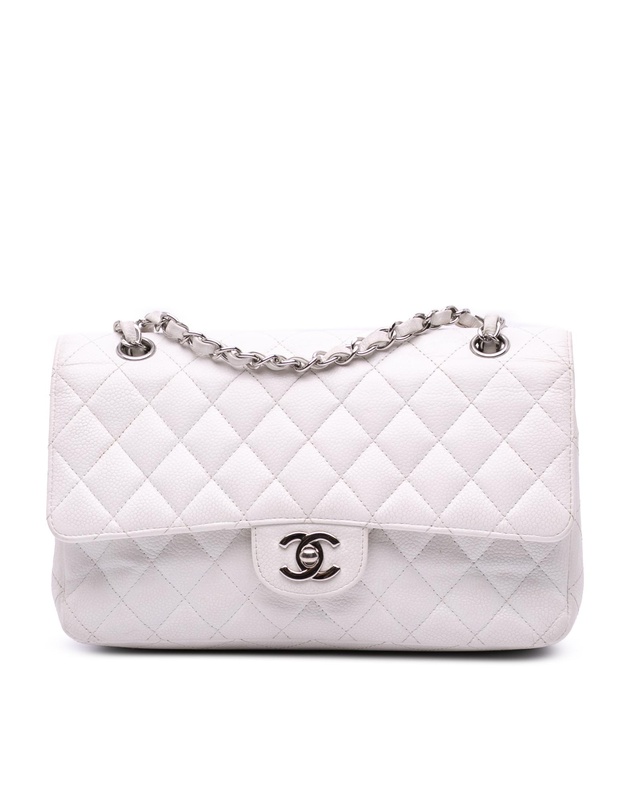 Chanel - Pre-Loved Medium Classic Caviar Double Flap