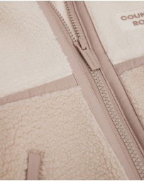 Country Road - Sherpa Zip Through Jacket
