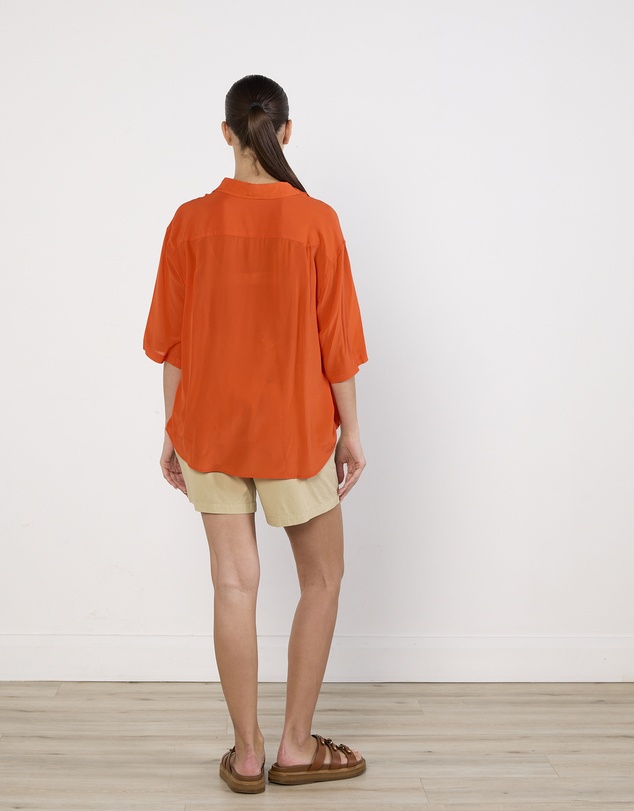 Cirkular - Pre-Loved - Luuda Bright Orange Shirt