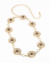 Lovisa - Antique Gold Bohemian Disc Belt