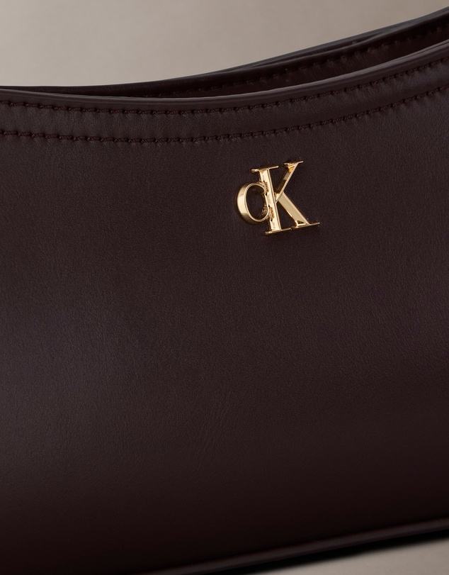 Calvin Klein - Monogram Logo Hardware Shoulder Bag