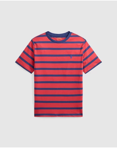 Polo Ralph Lauren - Striped Cotton Jersey Tee - Teens