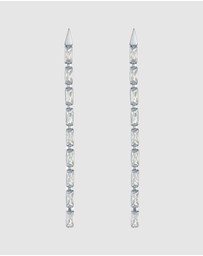 Ted Baker - Isalie Crystal Baguette Slinky Drop Earrings