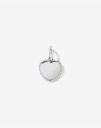 Michael Hill - Mother of Pearl Love Heart Pendant in Sterling Silver