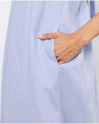 AERE - Dovie Linen Maxi Dress