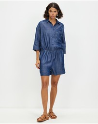 Grace Willow - Iris Denim Playsuit