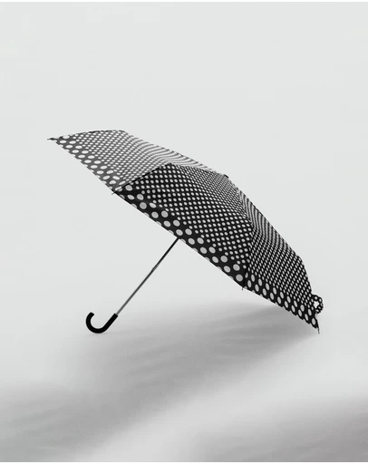 M.N.G - Polka-Dot Print Umbrella