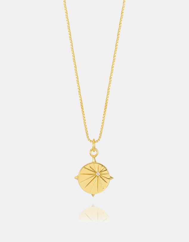 Rachel Jackson - North Star Gold Necklace