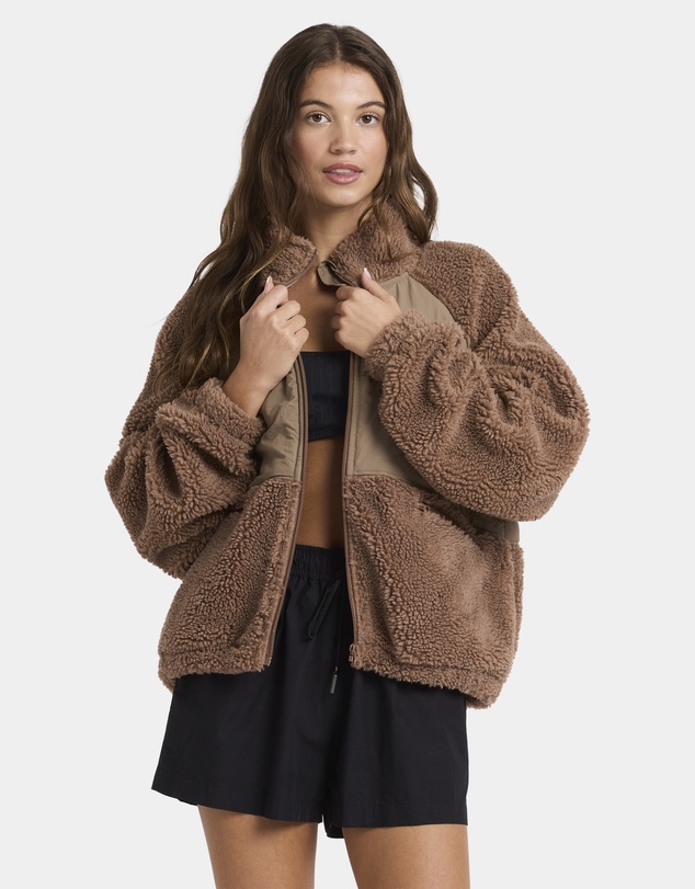 Roxy - Womens At Dusk Fleece Jacket