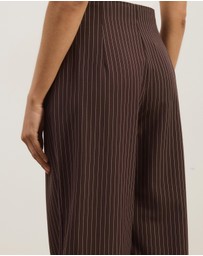 Atmos&Here - Vaila Tailored Wide Leg Pants
