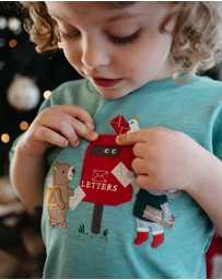 Purebaby - Christmas Letterbox Tee -Kids-Babies