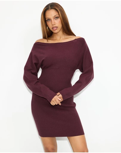 Dazie - Nori Slouchy Knit Dress
