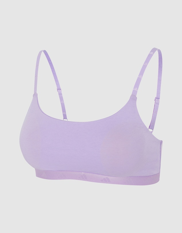 adidas Sportswear - Active Essentials Wirefree Cotton Scoop Bralette