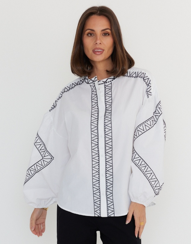ALEXANDRA - Dylan Blouse White