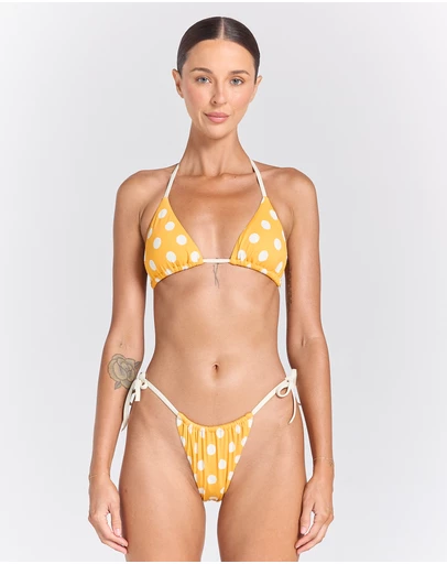Poolside Paradiso - Seaside Holiday Bikini Top - Sun