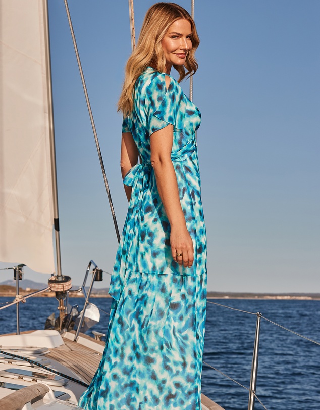 Sosandar - Split Hem Maxi Dress