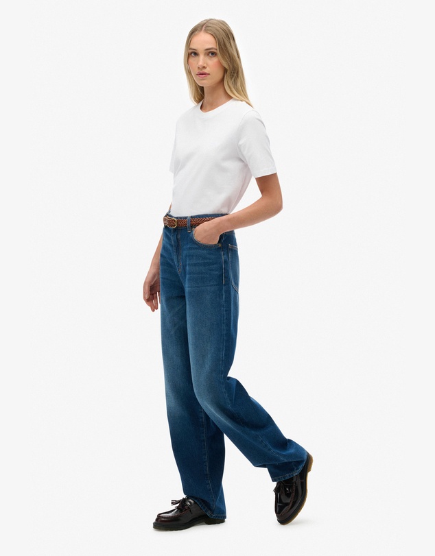 Superdry - High Rise Wide Leg Jean