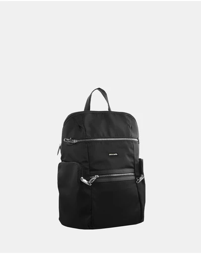 Pierre Cardin - Pierre Cardin Nylon Anti-Theft Backpack