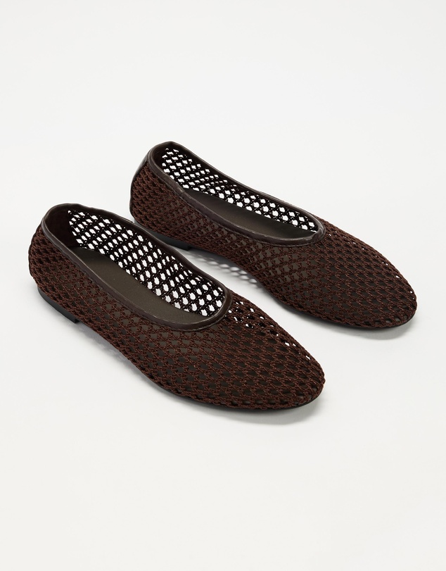 AERE - Mesh Ballet Flats