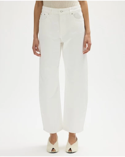 Minima Esenciales - Quentin Mid Rise Barrel Leg Jeans
