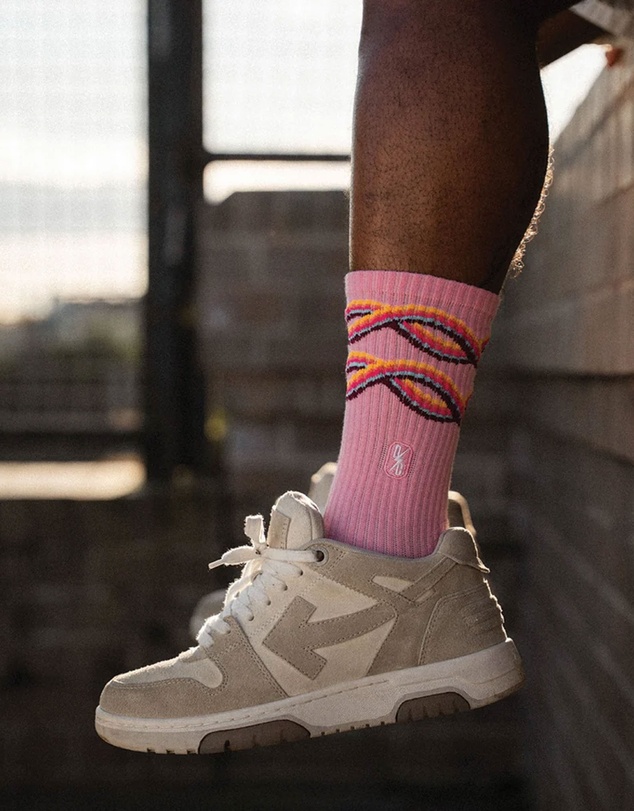 Swanky Socks - Pink Roots & Rhythm