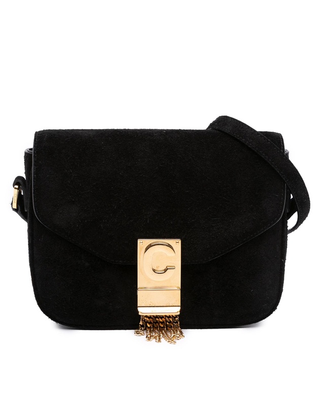 Pre-Loved by Azura Reborn - Pre-Loved Small Suede Pampille C Bag