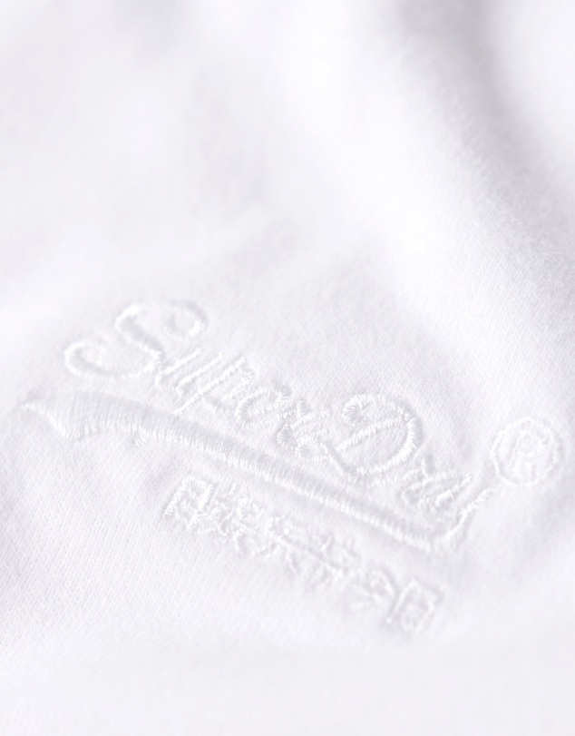 Superdry - Essential Logo Embroidered Vee Slim Fit Tee