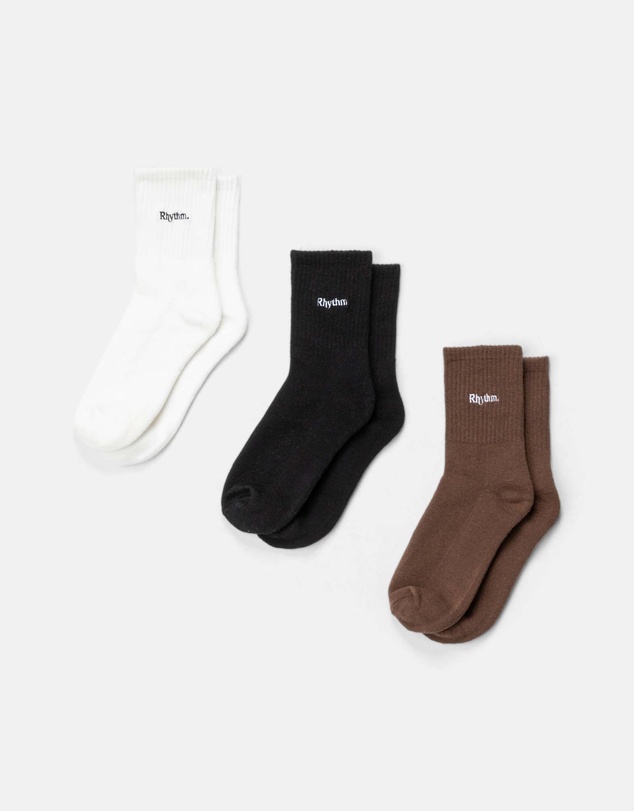 Rhythm - 3-Pack Neutral Socks