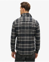 Superdry - Embroidered Check Overshirt