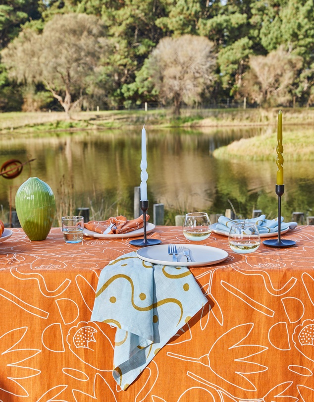 Mosey Me - Whitewash Napkin Set