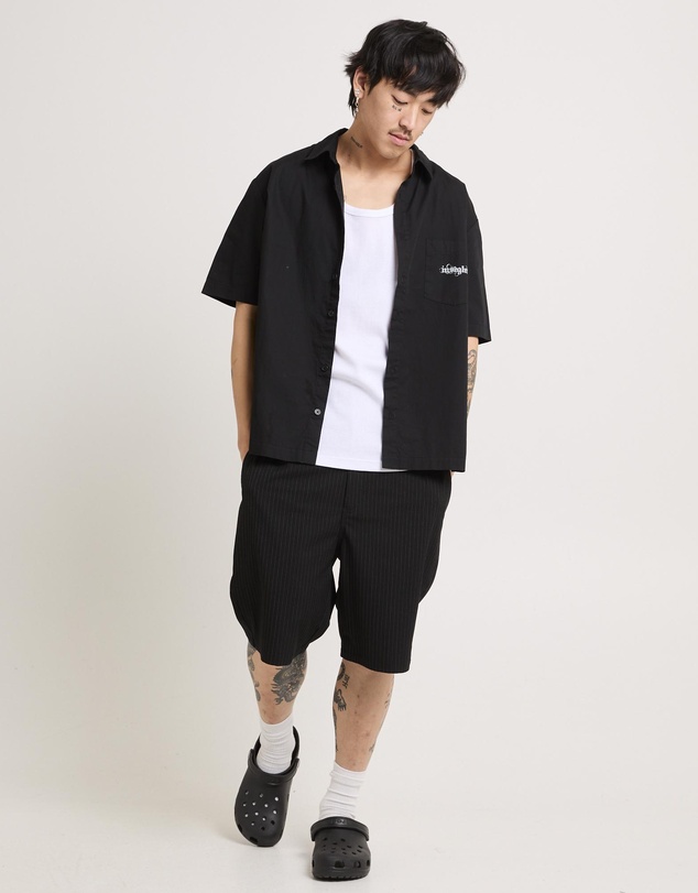 Insight - Essence Pinstripe Shorts
