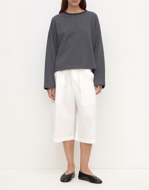 Assembly Label - Malone Stripe Wide Sleeve Tee